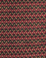 Multicolor Zig-Zag Printed Cotton Fabric