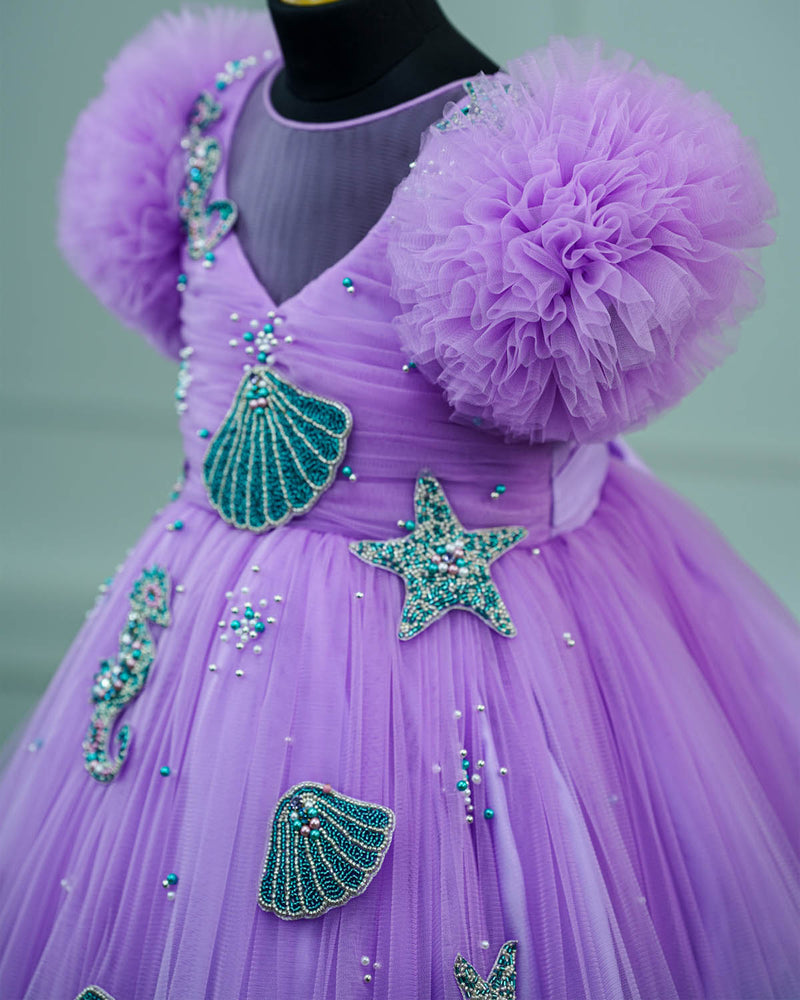 mermaid theme party dress Kid's Mermaid Theme Gown Online in India mermaid theme party dress Kid's Mermaid Theme Gown Online in India