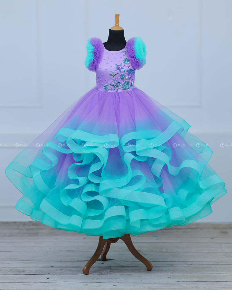 Kid's Mermaid Theme Gown Online in India | Best Kids Designer Wear in Hyderabad www.liandli.in Kid's Mermaid Theme Gown Online in India | Best Kids Designer Wear in Hyderabad www.liandli.in