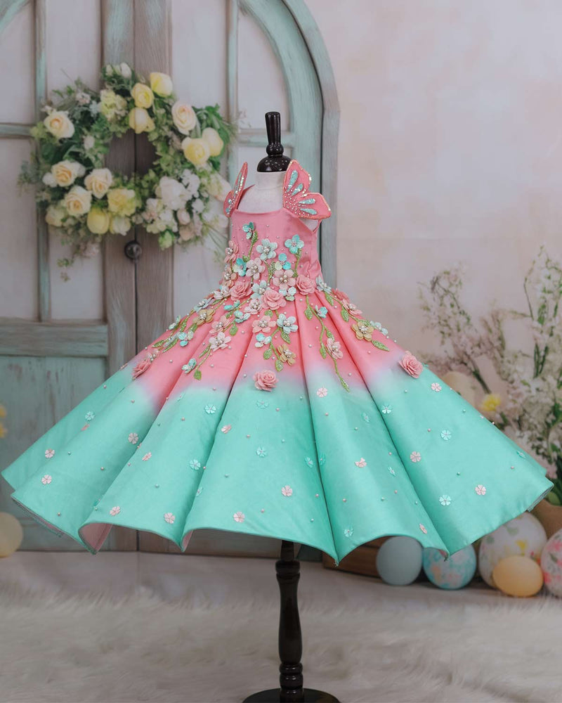 Buy Dark flamingo pink Kids Party Dresses online | Girls Party Dresses | Li& Li www.liandli.in Buy Dark flamingo pink Kids Party Dresses online | Girls Party Dresses | Li& Li www.liandli.in