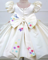 Enchanting Frock featuring Rainbow and Teddy castle