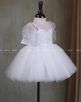White Simple Gown