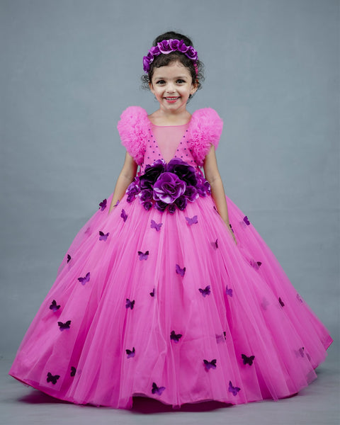 princess polly baby blue dress MQATZ Newborn Purple Baptism 1 st Birthday Dress For Baby Girl Clothes  Butterfly Princess Dress Girls Dresses Lace Party Gown 0-4Y LAL18 main image 0