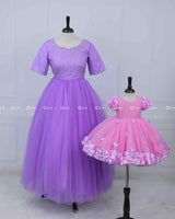 Lavender Couture Princess Gown