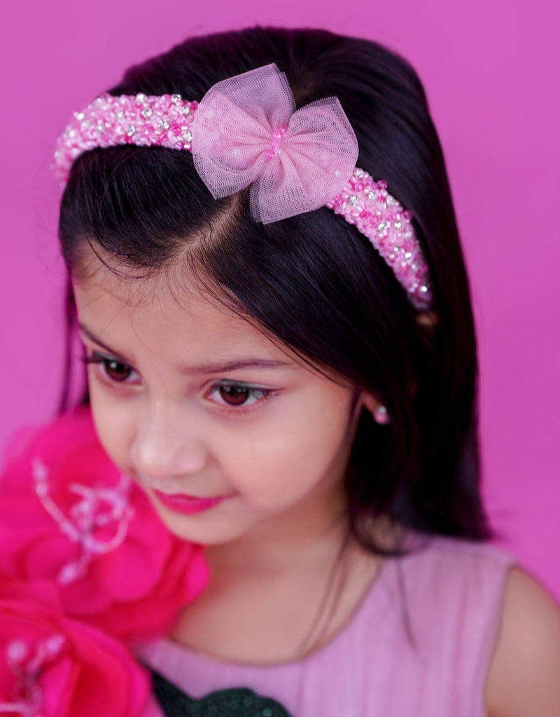 Wine Red Twinkle Hair Band Online Buy Girls Hair Bands Online