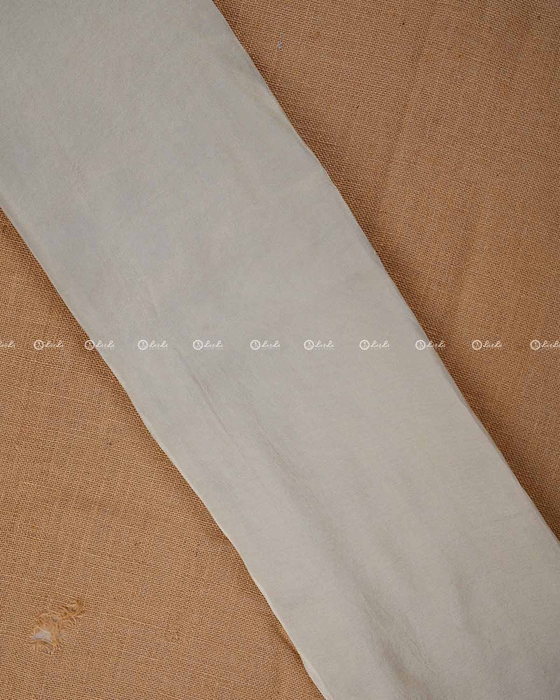 Ivory Tissue Silk