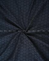 Navy Blue Hakoba Pure Cotton fabric