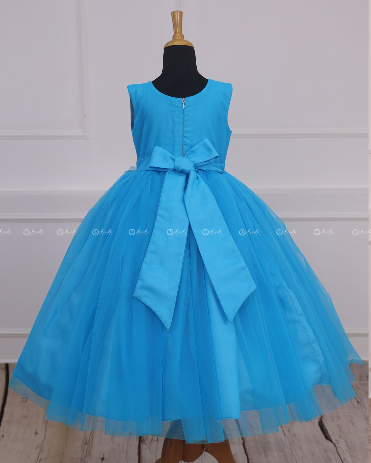 Peacock Theme Gown Kids