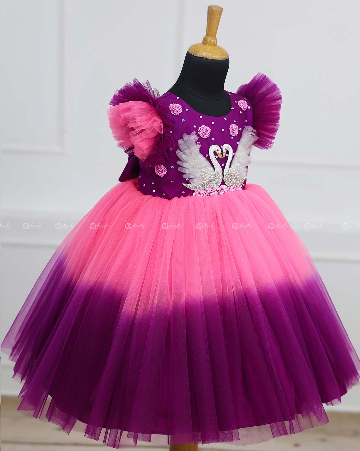 Swan Glitter frock main image 1