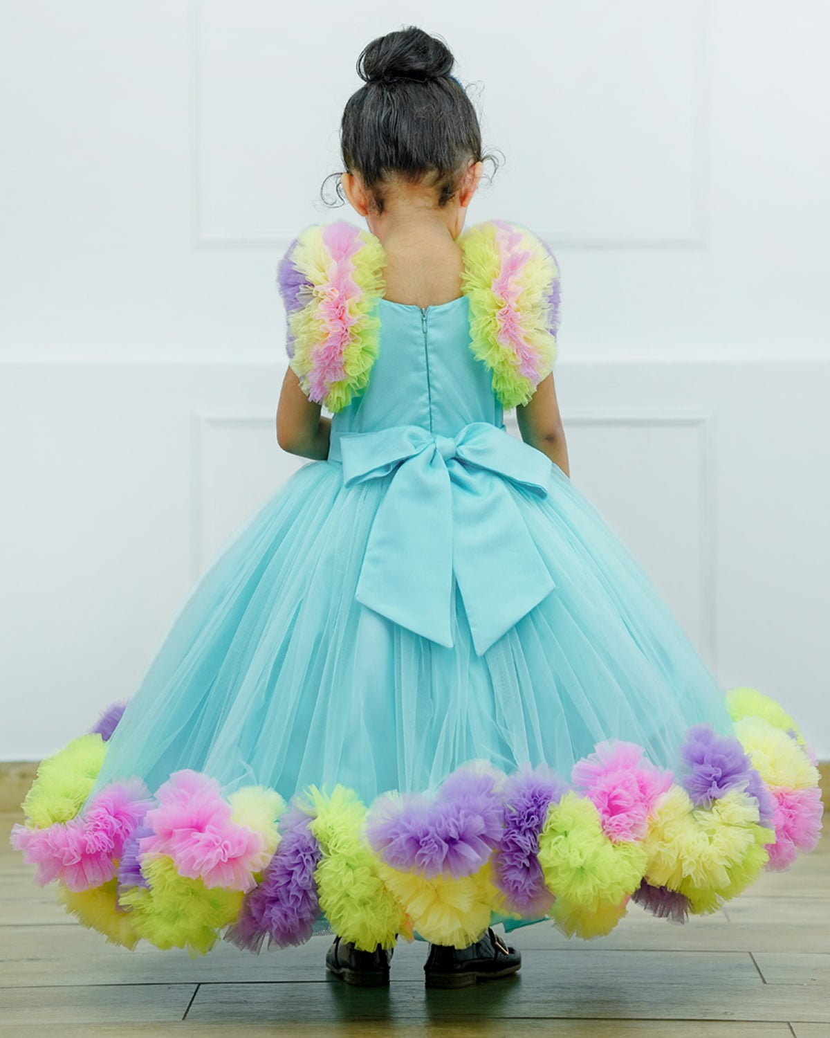 Shop Rainbow Frocks Online For Kids | Couture Dresses For Girls In ...