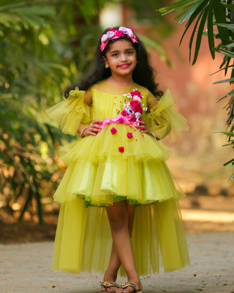 Search results for Flower girls sarees  gown