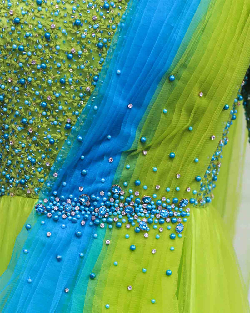 Buy Gradient Gown Online | Couture Gowns for Kids Online www.liandli.in Buy Gradient Gown Online | Couture Gowns for Kids Online www.liandli.in