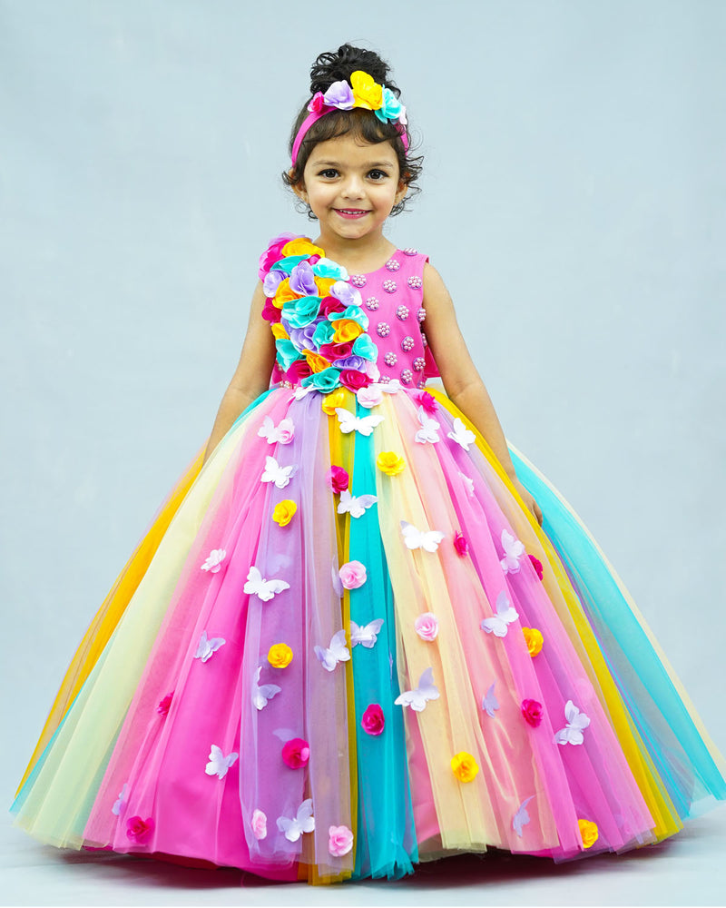 flower frocks for kids online