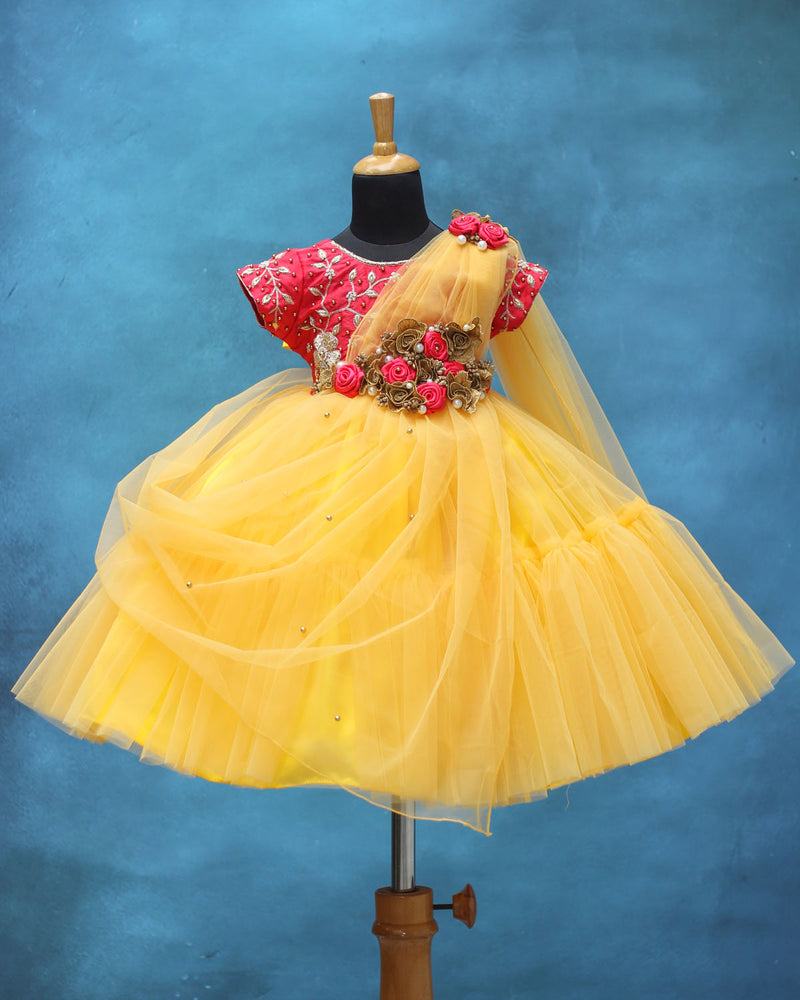 Baby yellow outlet colour dress