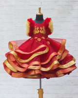 Twirled gown online for kids
