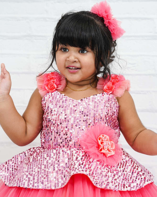  Frilled Gown online for kids