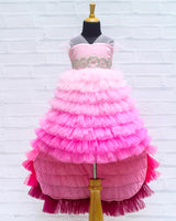 Kids wear gown online | frill gowns online for kids