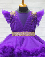 frill gown online for kids