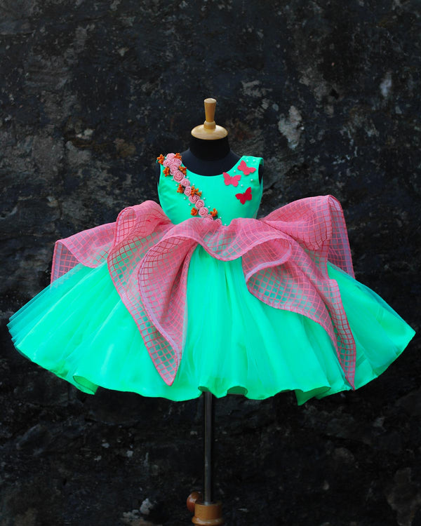 Kids wear gown online | frill gowns online for kids
