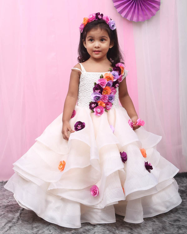 Buy kids flower frocks online