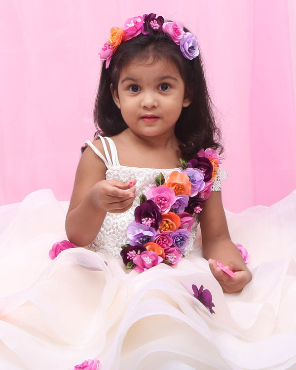 Buy kids flower frocks online