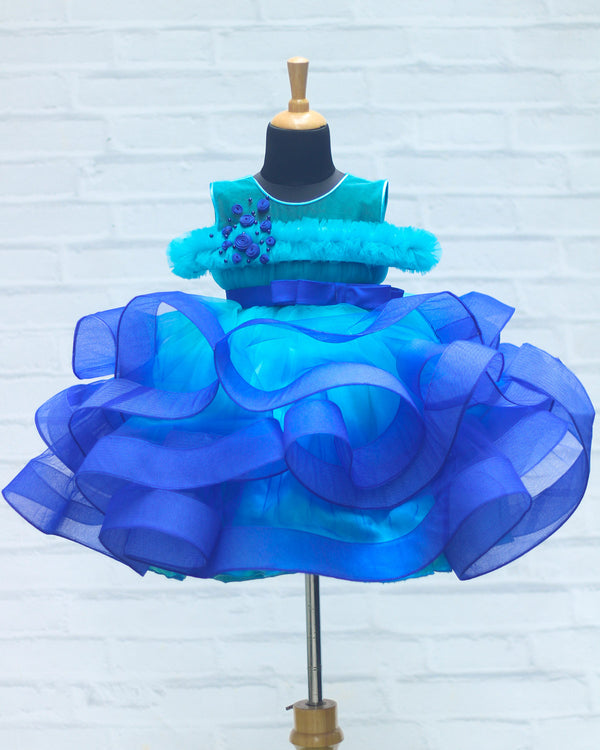  Frilled Gown online for kids