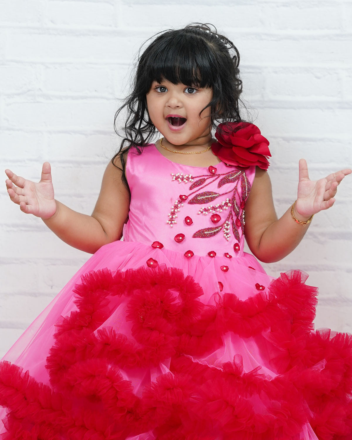 Buy Kids Frill Dresses | Kids Party Wear Online in Telangana – www ...