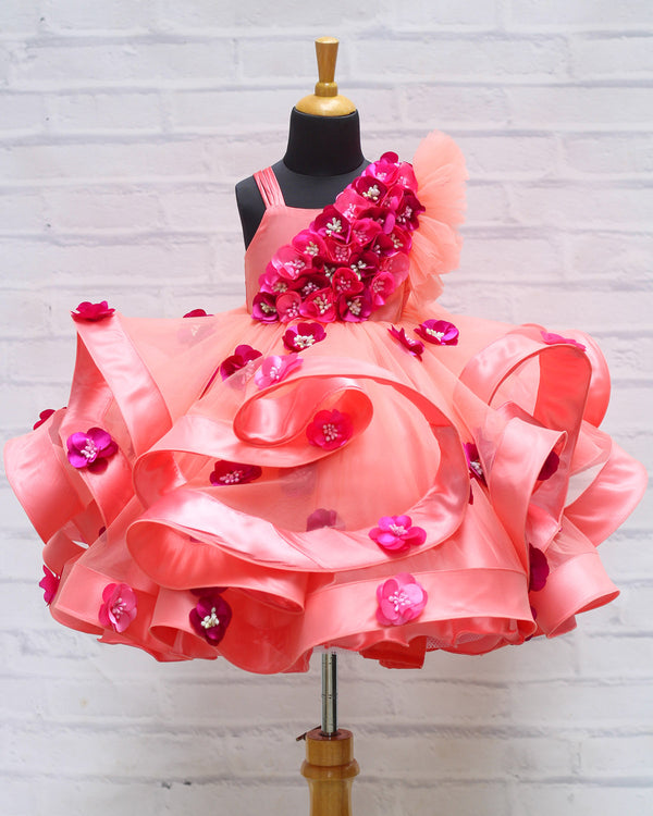 flower frock for kids online