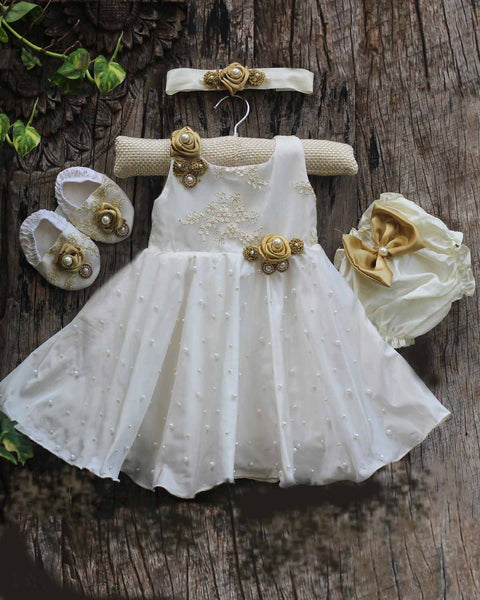 White baptism dress hot sale size 8