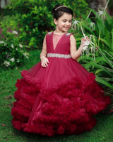 Party wear premium gown for kids
