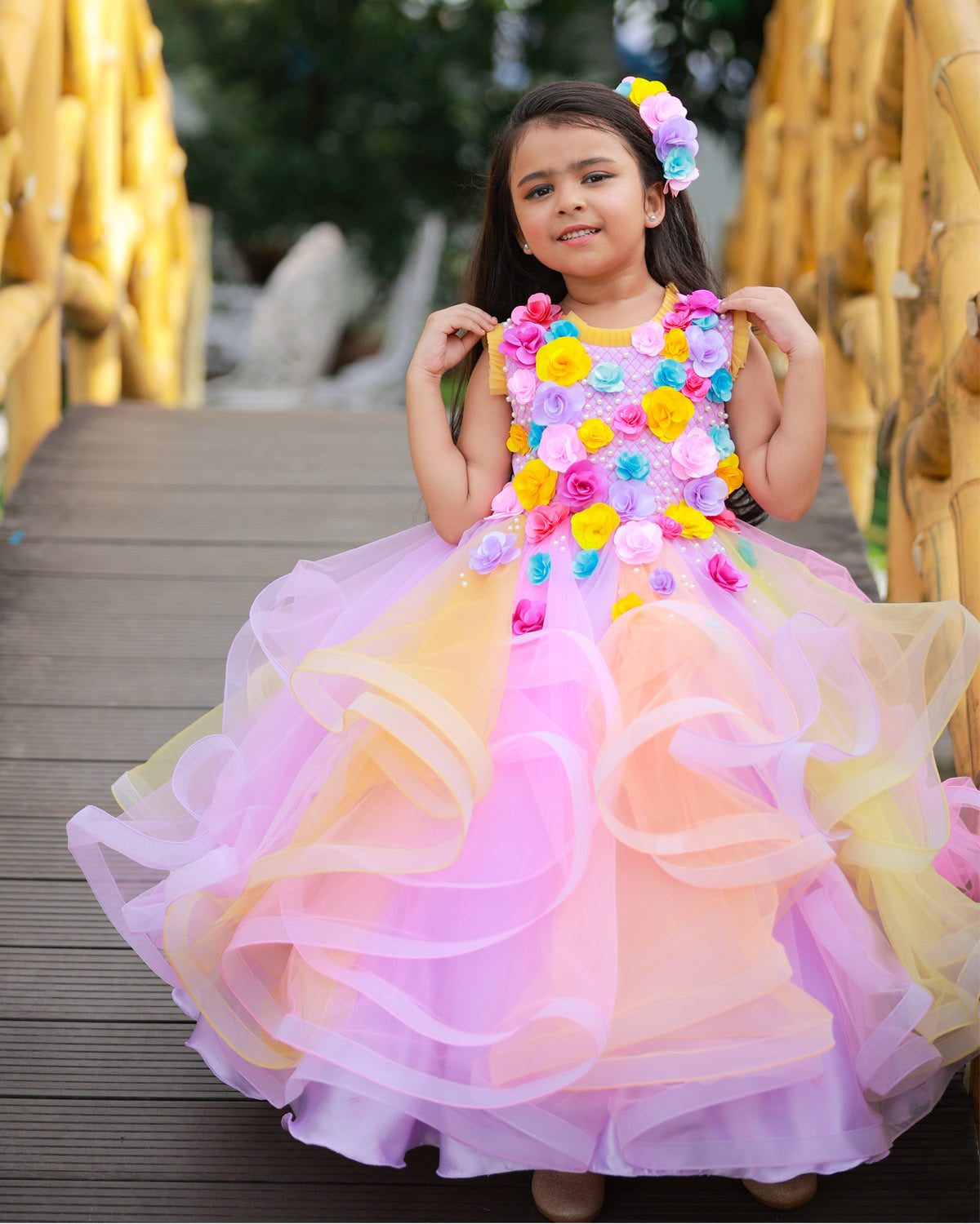 Shop Girls Pary wear frocks online | Birthday Frock for Girls | Li & Li ...