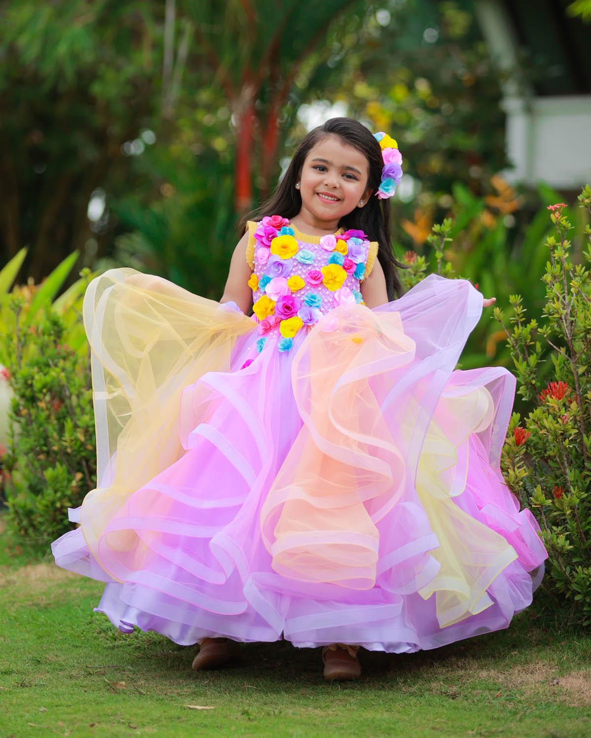 Shop Girls Pary wear frocks online | Birthday Frock for Girls